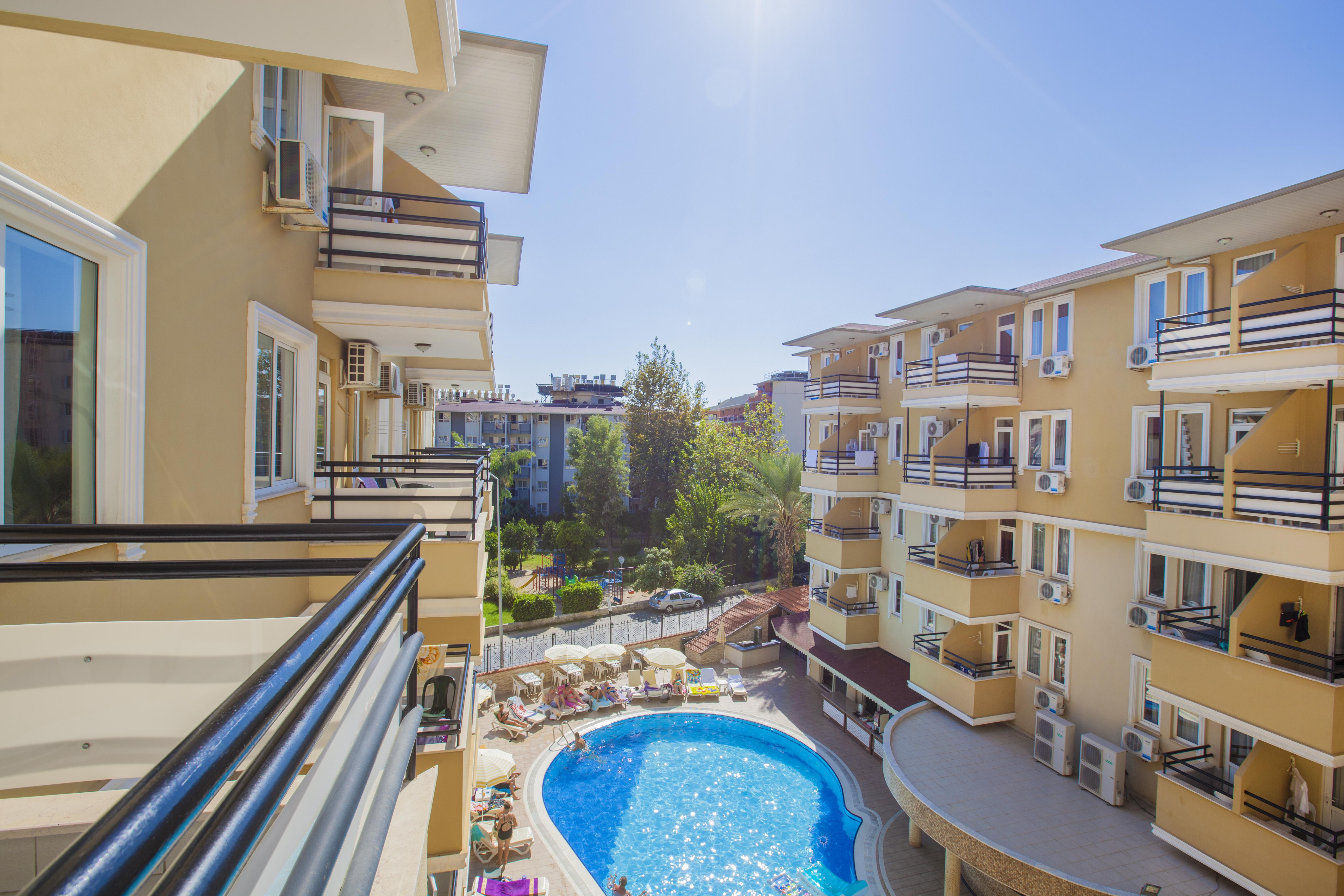 Kleopatra Aydin Hotel Аланя Екстериор снимка