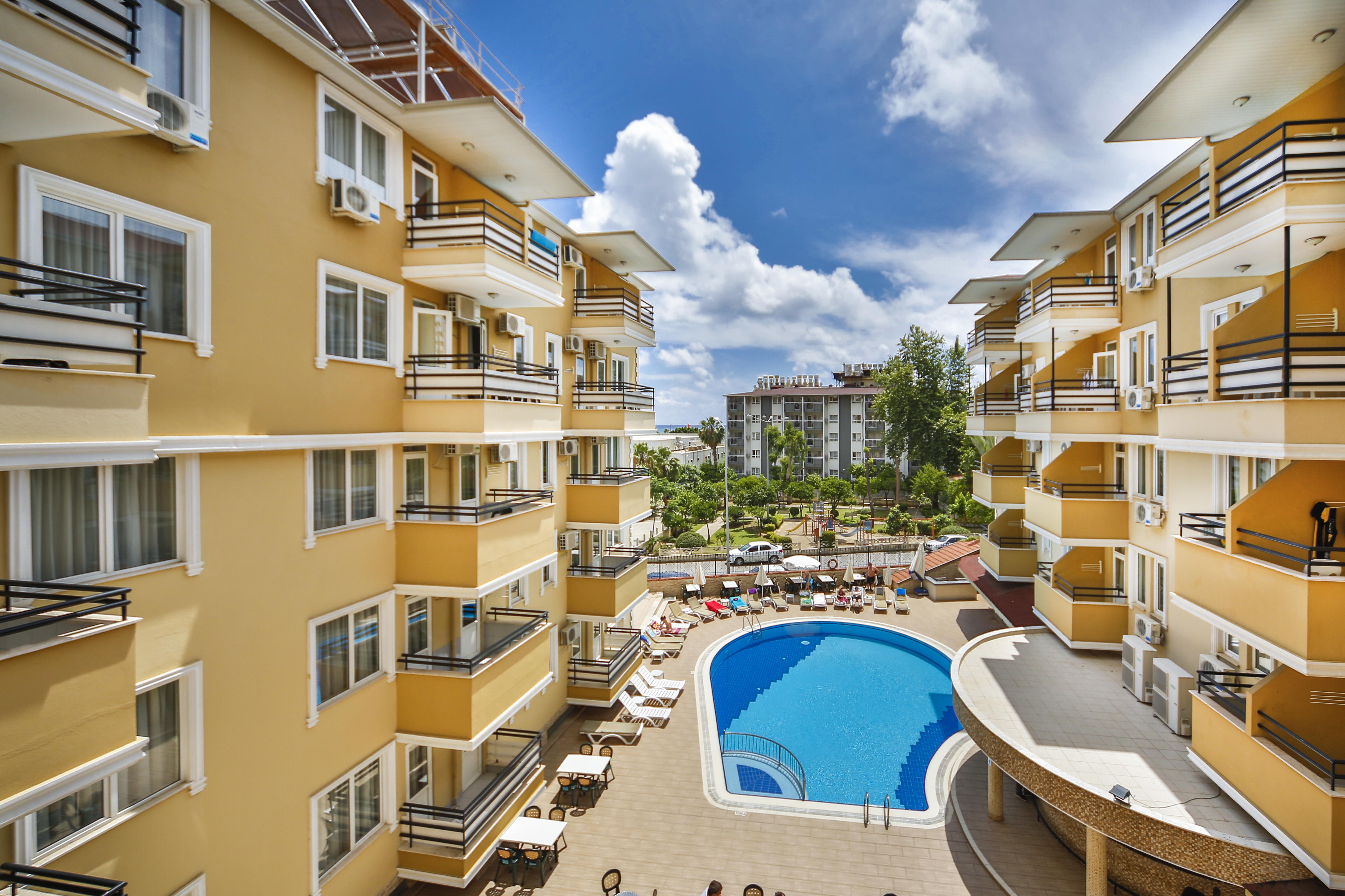 Kleopatra Aydin Hotel Аланя Екстериор снимка