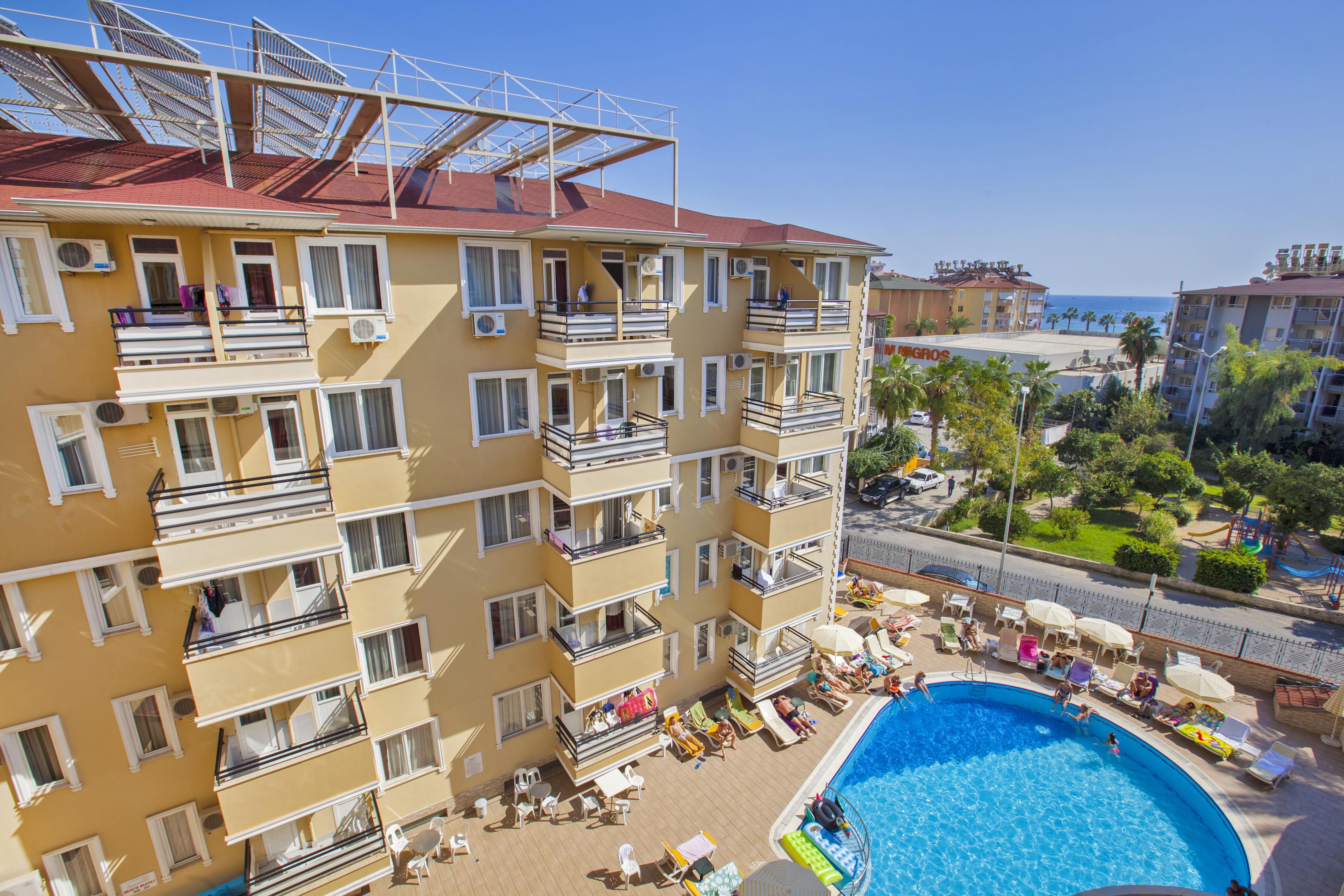 Kleopatra Aydin Hotel Аланя Екстериор снимка